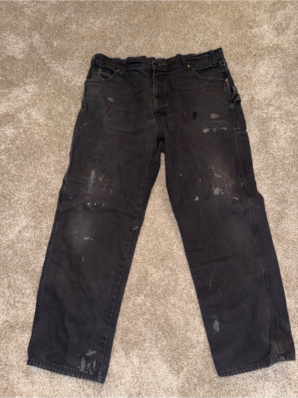 Distressed dickies carpenter pants - 40x32
